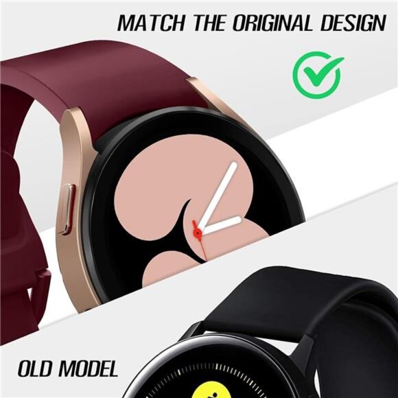 5 Packs Bands Compatible with Samsung Galaxy Watch 4 5 6 7 40mm 44mm/GalaxyWatch - Picture 3 of 7